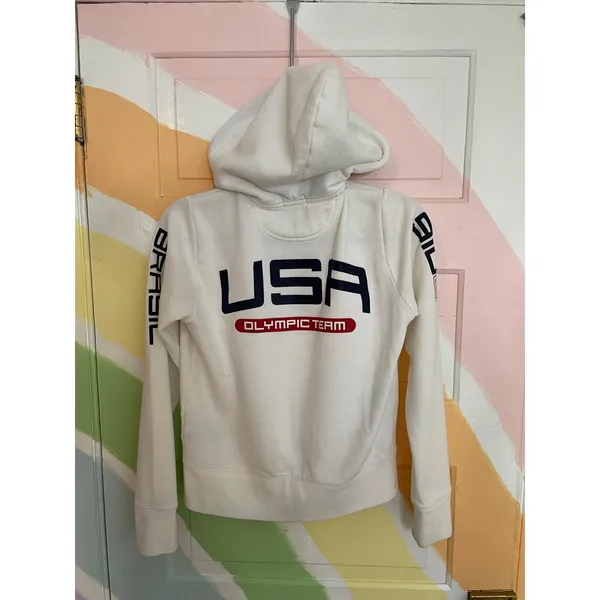 Polo Ralph Lauren Official Outfitter USA Olympic Team Rio 2016 Zip Hoodie M - Image 3