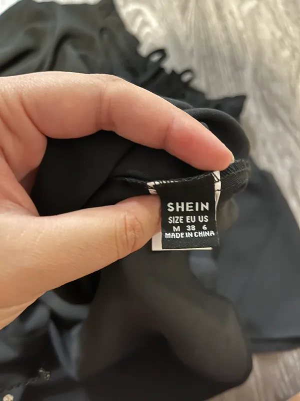 SheIn Black Work Top - Image 3