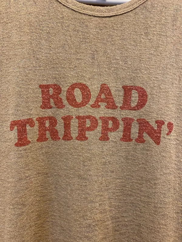 Road Trip Shirt Tan Size M - Image 3
