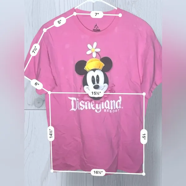 WALT DISNEY RESORT Women’s Minnie Mouse Disney Drop Shoulder Graphic Tee - Image 9