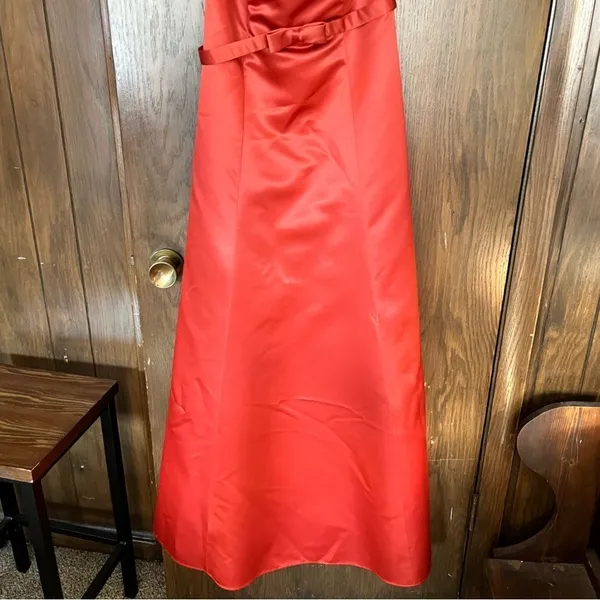 Gunne Sax Jessica McClintock Dresses | Jessica McClintock Red Long Dress - Image 8