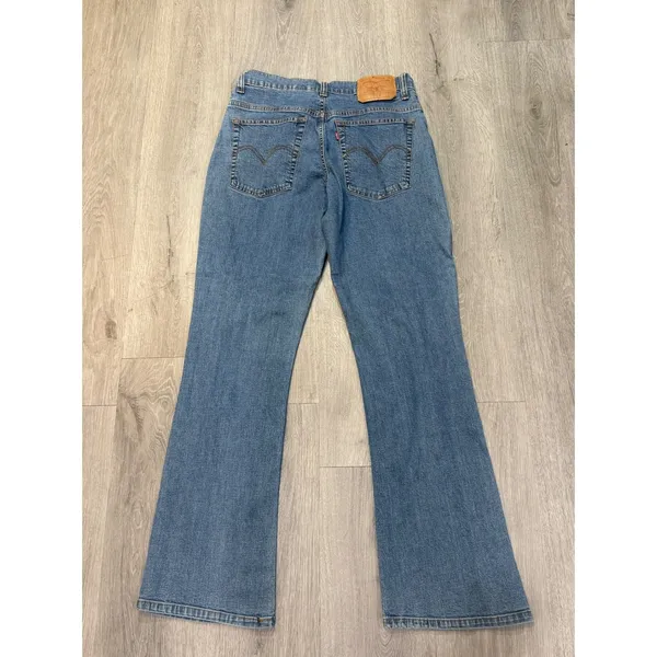Levi's 518 Superlow Bootcut Jeans Women's 8M Y2K Low Rise Stretch Denim - Image 4
