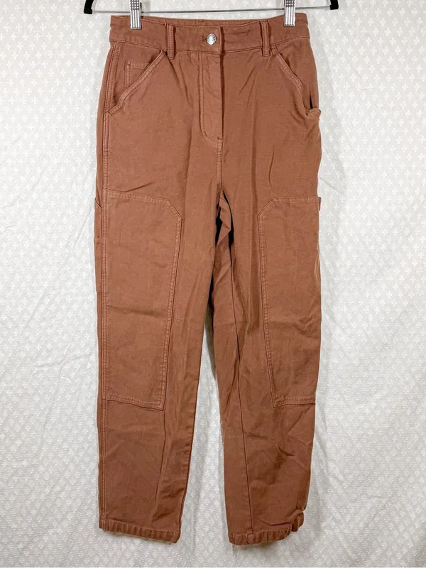 Aritzia‎ Wilfred Red Brown Utility Carpenter Pants - Image 2