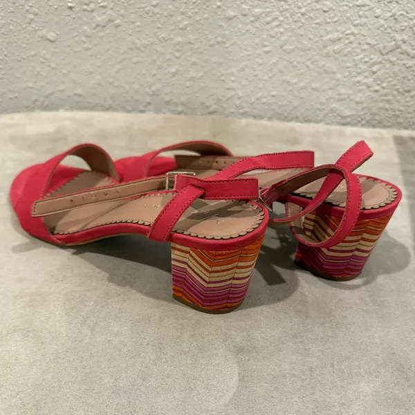 Anthropologie Tia Heeled‎ Sandals Size 8 - Image 6