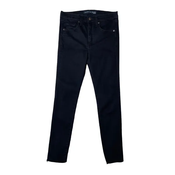 Veronica Beard Kate Skinny Jeans Raven Wash Womens Black 25‎ $228 - Image 3