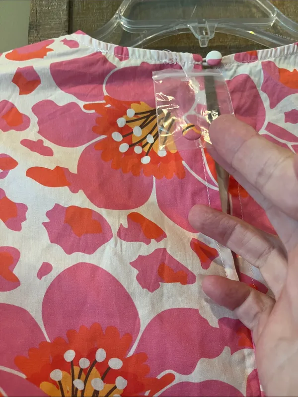Avara Payton Top Pink Floral Puff-Sleeve Cotton - Image 6