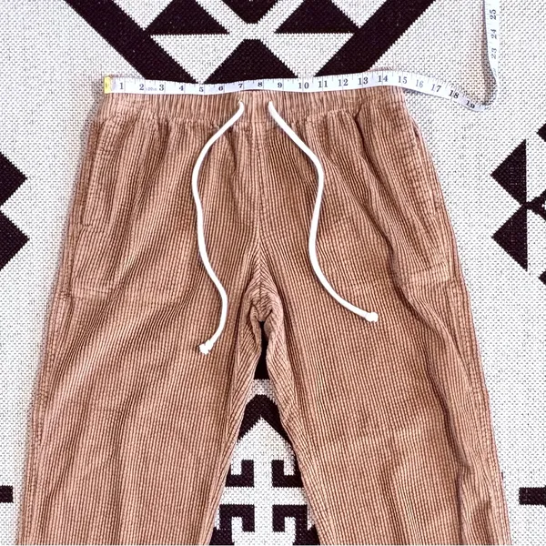 Aerie Corduroy Low Rise Pant in Cappuccino Small - Image 4