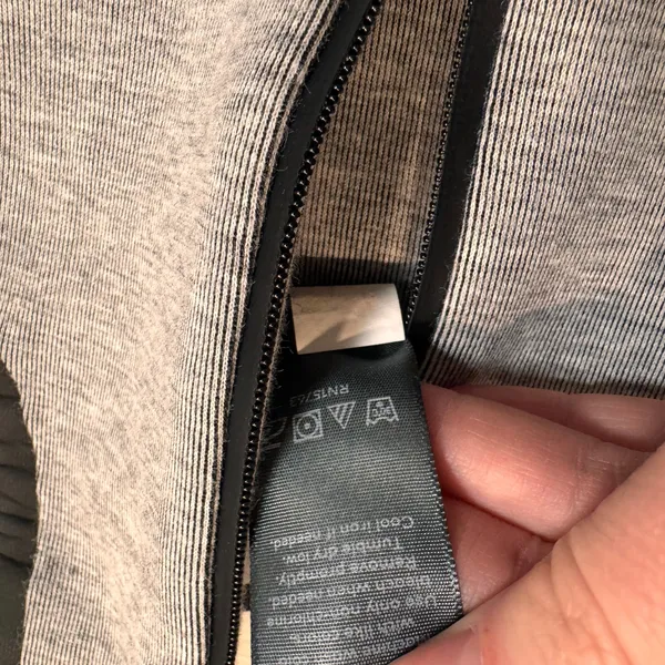 Champion C9 Athleisure Top Small S Mock Neck Half Zip‎ Gray Sweatshirt - Image 5