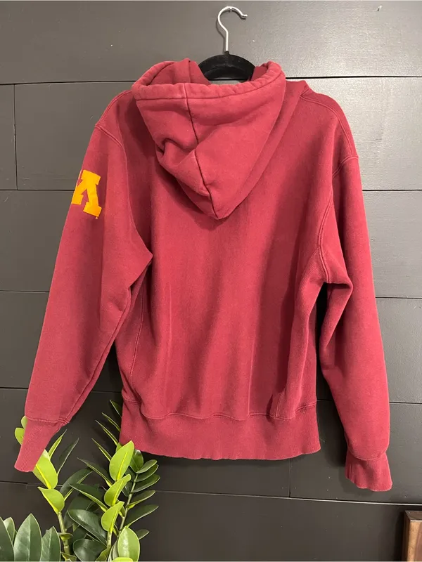 U of Minnesota College Gameday Sports Pullover Hoodie Sweatshirt Unisex Sz S EUC - Image 2