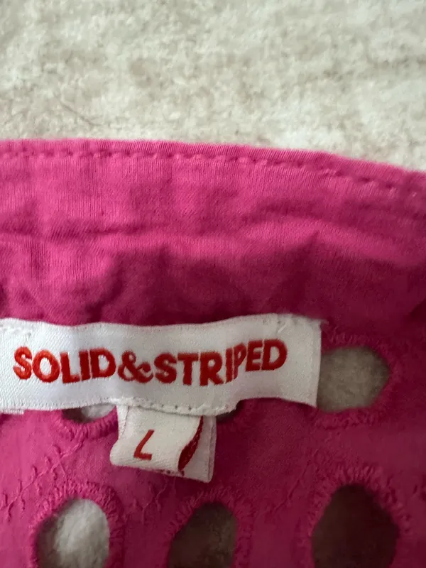 Solid & Striped The Sarah Dress size large - Image 4