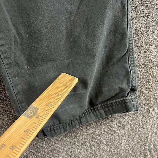 AEROPOSTALE Women's Size M Faded Slate Blue Gray Utility Cargo Pants Canvas Y2K - Image 9