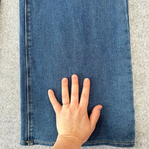 Z Supply Georgia Relaxed Leg Jeans Vintage Indigo‎ Blue Wide Leg Size 30 NEW - Image 8