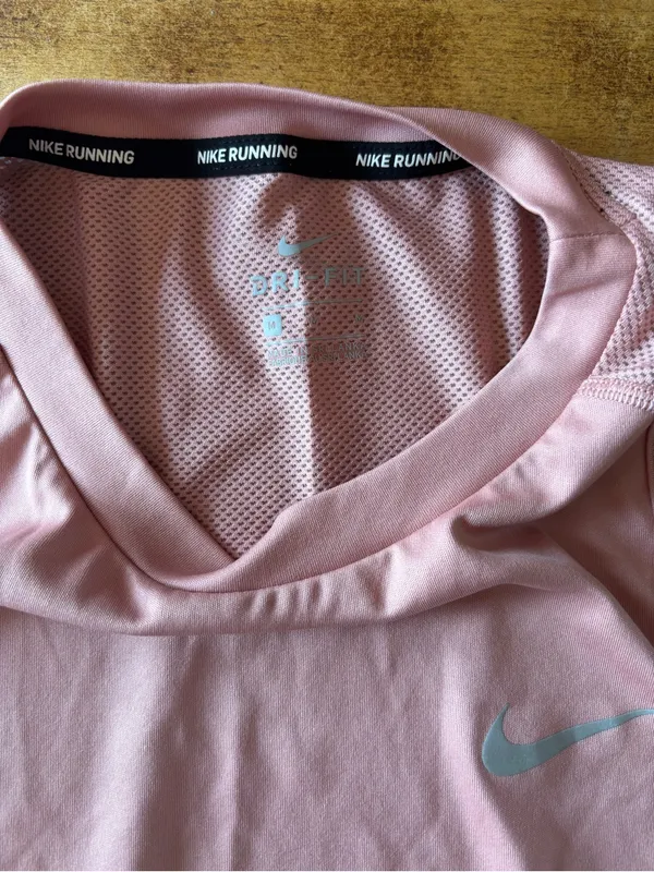 Nike Women’s Rose Pink Athletic Tank with Swoosh - Image 5
