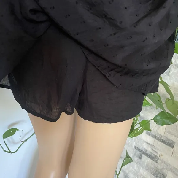 ZARA Plumetis Embroidered Dress Sz M - Image 7