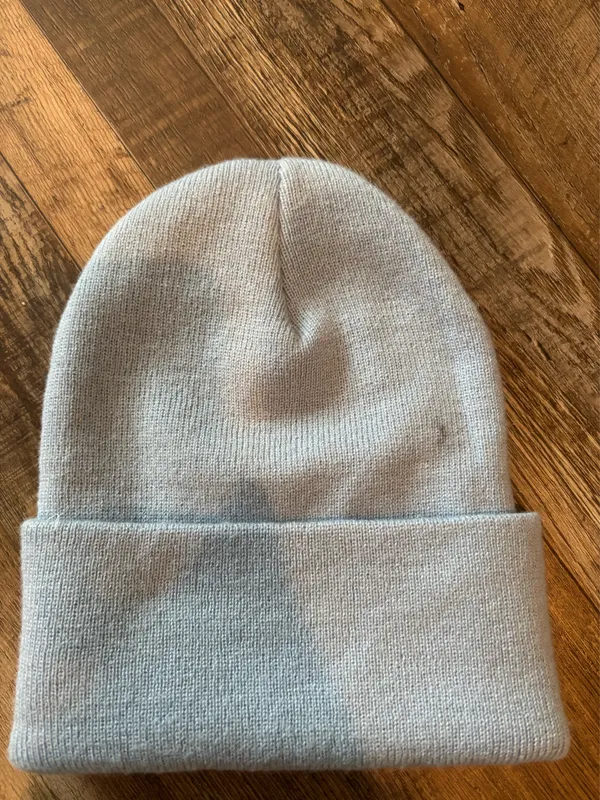 Light Blue Carhartt Beanie - Image 2