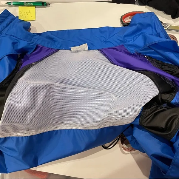 Pearl izumi shell jacket cycling running rain wind outdoor vintage 90s - Image 14