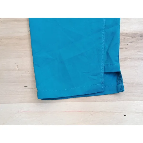 Greys Anatomy by Barco Women Active Spandex Stretch Scrub Pants Size L Teal Blue - Image 6