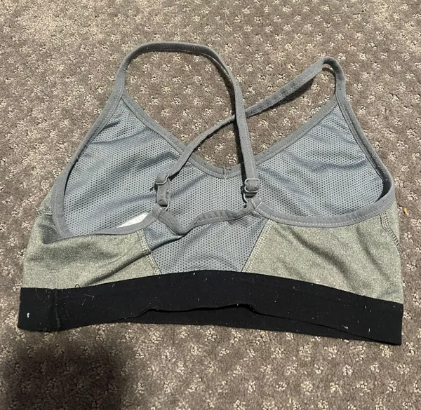 Nike Sports Bra Gray - Image 2