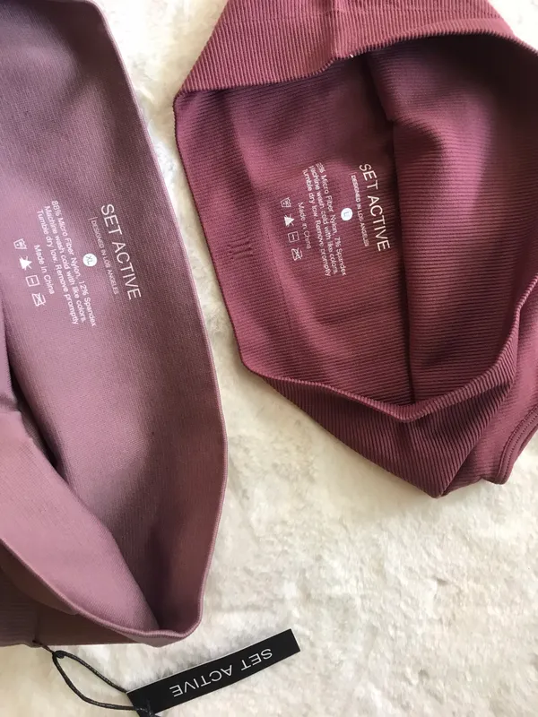 Set Active Leggings And One Shoulder Bra - Image 5