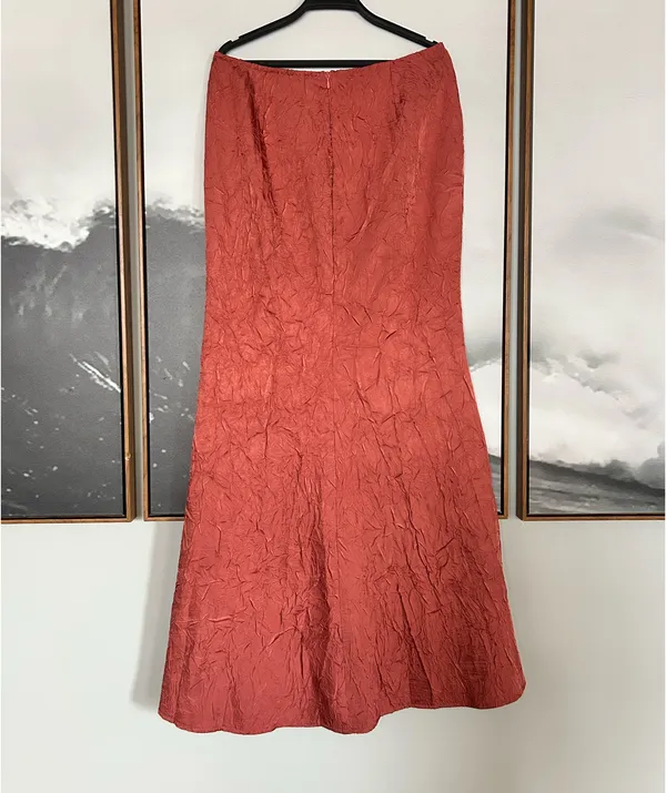 Pretty Little Thing Textured Maxi Skirt  - Image 5