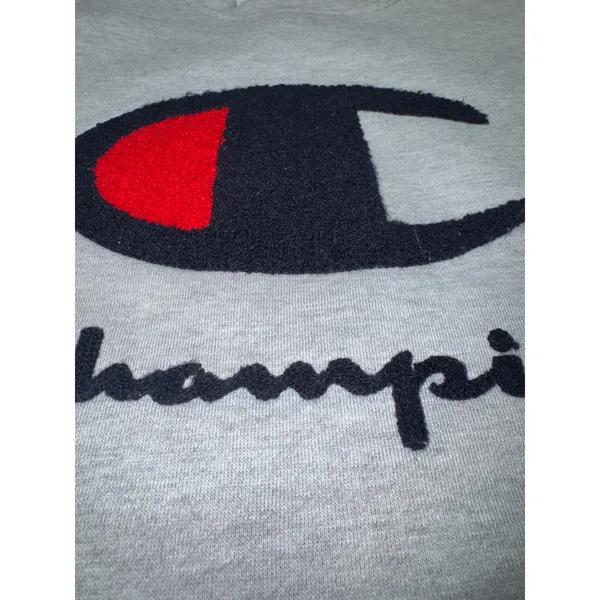 Champion Crewneck Sweatshirt Heather Gray‎ Authentic Athletic Apparel Womens XL - Image 2
