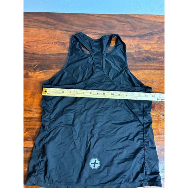Gym‎ Coffee Black Racerback Athletic Tank Top Athleisure Women's Size M - Image 8