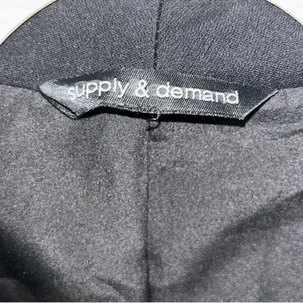 Supply & Demand Black Blazer (Size Medium) Black - Image 5