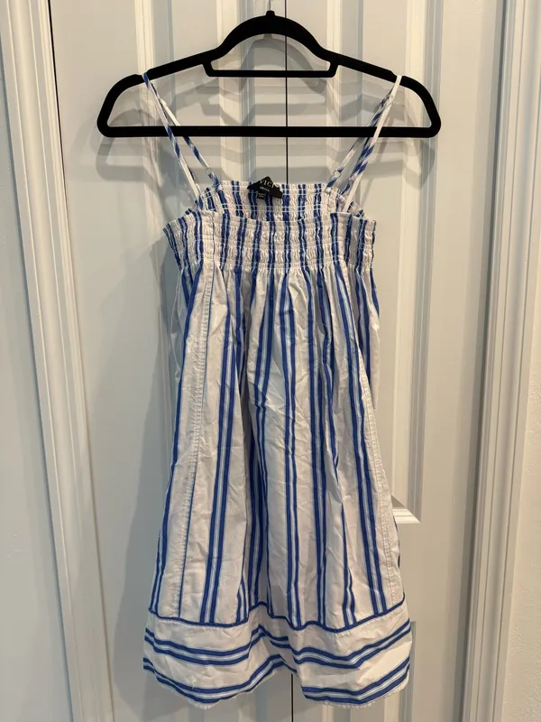 Vici Blissful Day Striped Poplin Mini Dress - Image 4