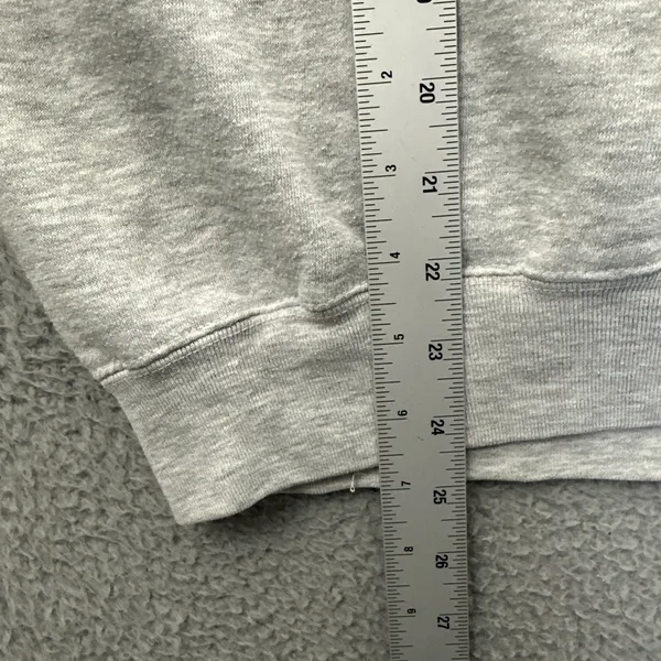 The Limited Vintage 90s Jeans Worldwide Crew Neck Sweatshirt Gray‎ Women's Large - Image 9