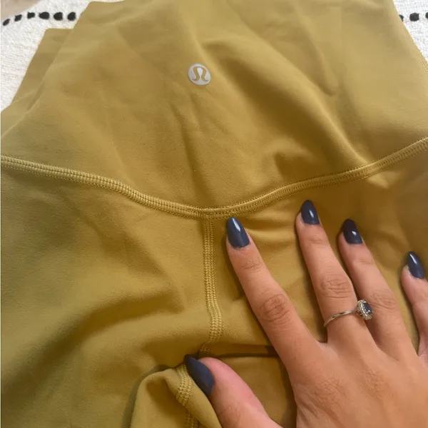 Lululemon Olive Green Leggings size 2 - Image 6