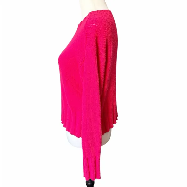 J.Crew Women's Mock Neck Sweater Pink XS - Image 4
