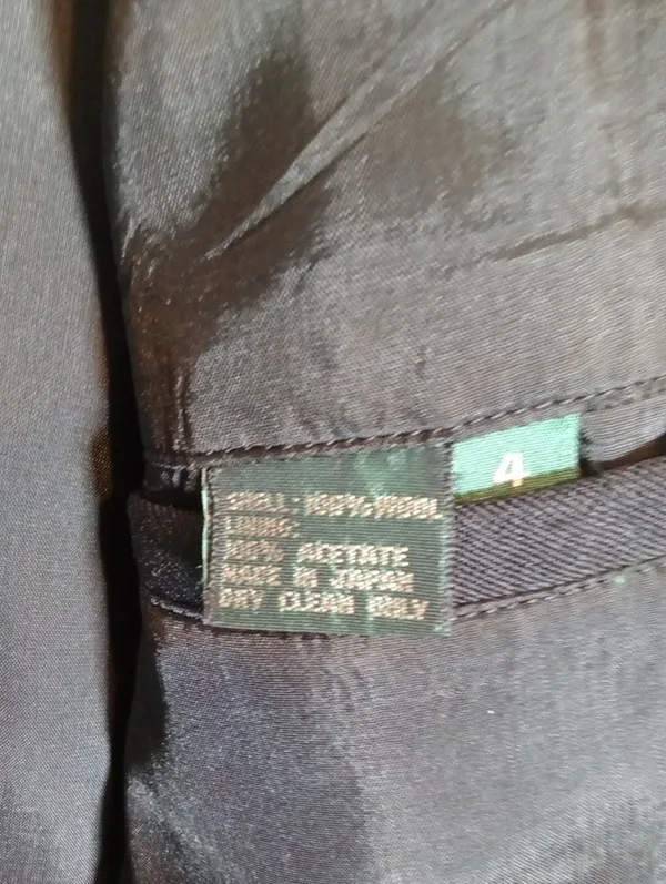 J Crew Vintage Black Wool Blazer Classic 3 Button Career Jacket Timeless Academi - Image 11