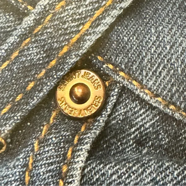 Seven7 High Rise Tapered Skinny Jeans Vintage Wash | Premium Cotton Denim Sz4 - Image 4