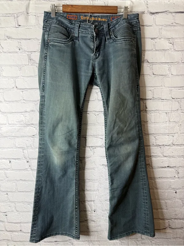 Rock by rock revival bootcut jeans size 30 - Image 2