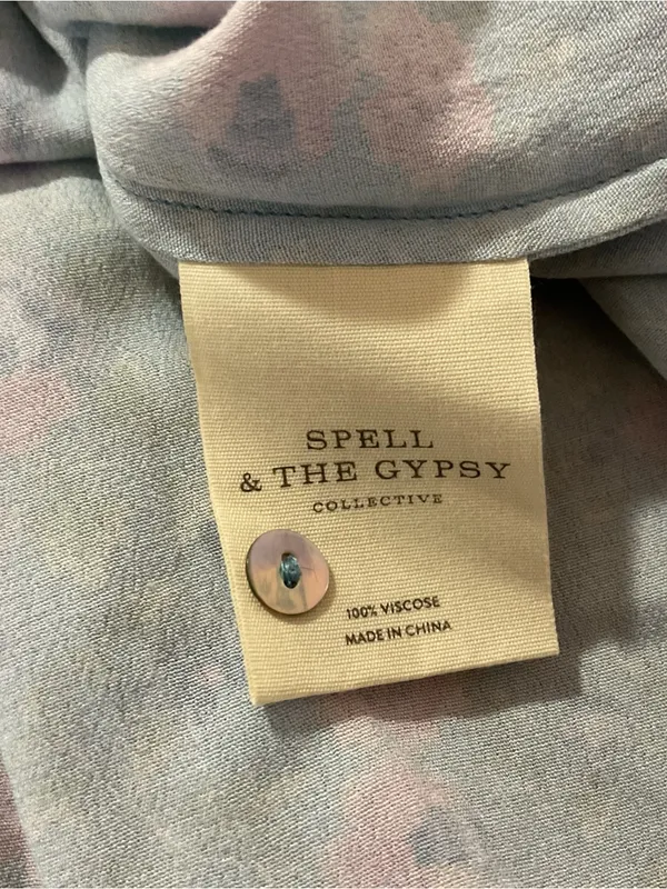 Spell & The Gypsy Dolly Mini Dress Womens Size Small - Image 4