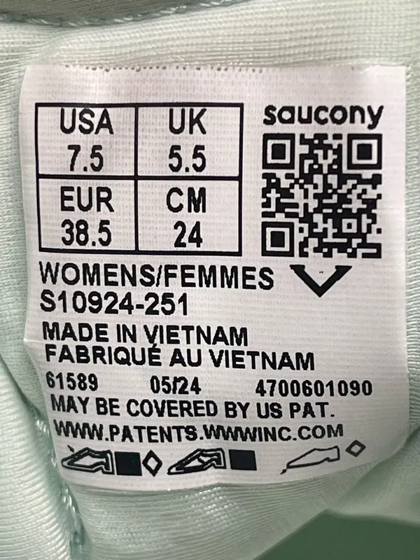 Saucony Ride 17 Women's Jade Green Running Shoes Size 7.5B - Image 4