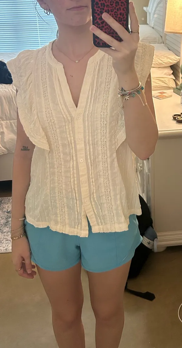 Dear John Cream Blouse - Image 4