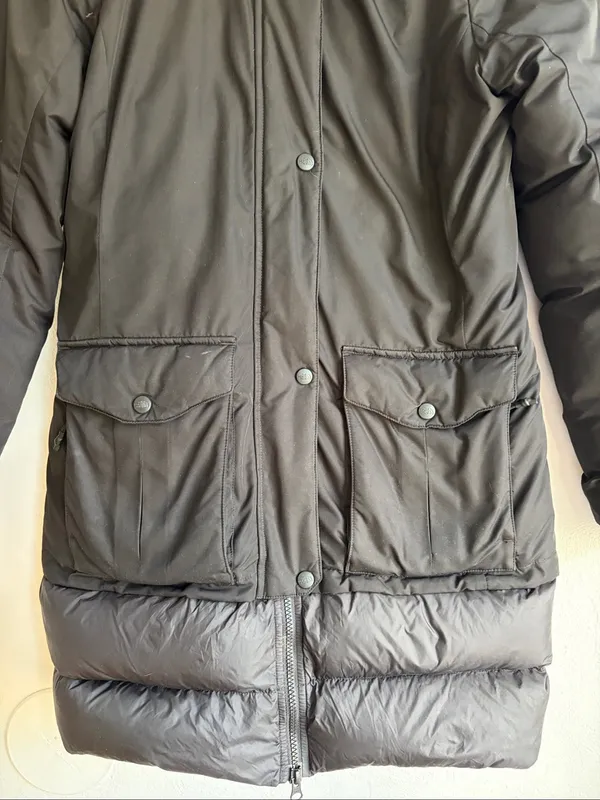 The North Face Tuvu water repellent parka black size small - Image 2