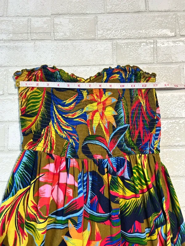 Aerie Strapless Smocked Maxi Dress - Image 6