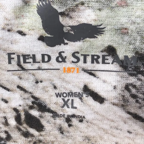 Field & Stream XL L/S Camouflage V-Neck Top - Image 5