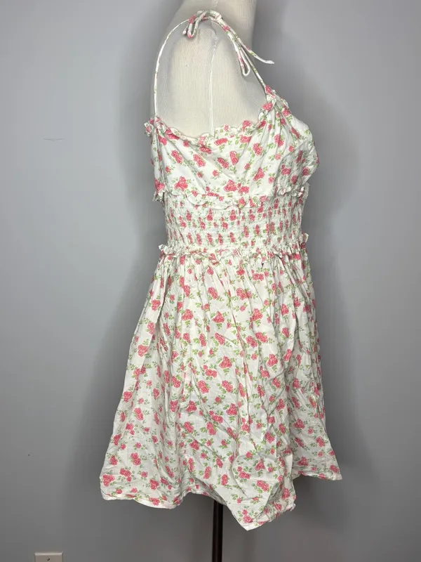 ASOS - White Sundress with Rose Pattern - Image 2
