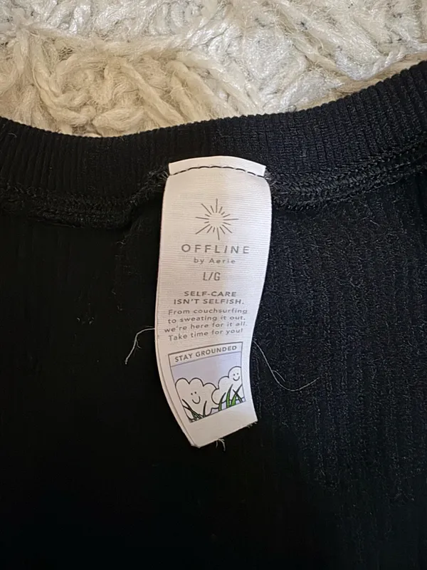 Aerie Cropped Tee - Image 2