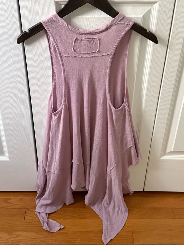 Free People Say You’re in Love Tunic in Lavender - Image 3