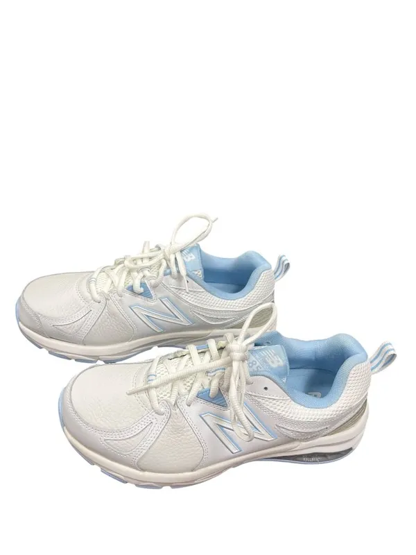 New Balance 857 wms white baby blue low top sneakers sz 9D SKU 10-370 - Image 3