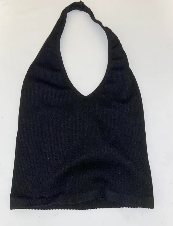 Urban Outfitters Black  Halter Top - Image 4
