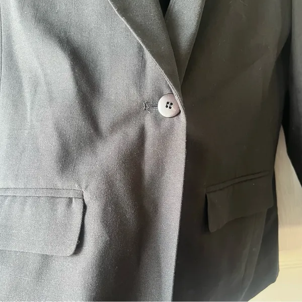 Pendleton Vintage One Button Blazer Jacket Size 10 - Image 3