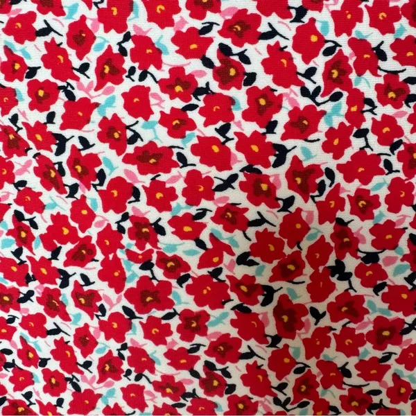 J. Crew Floral Print Bikini High Waist‎ Bottoms & Ruffle on Top Bottom-XS Top-M - Image 10