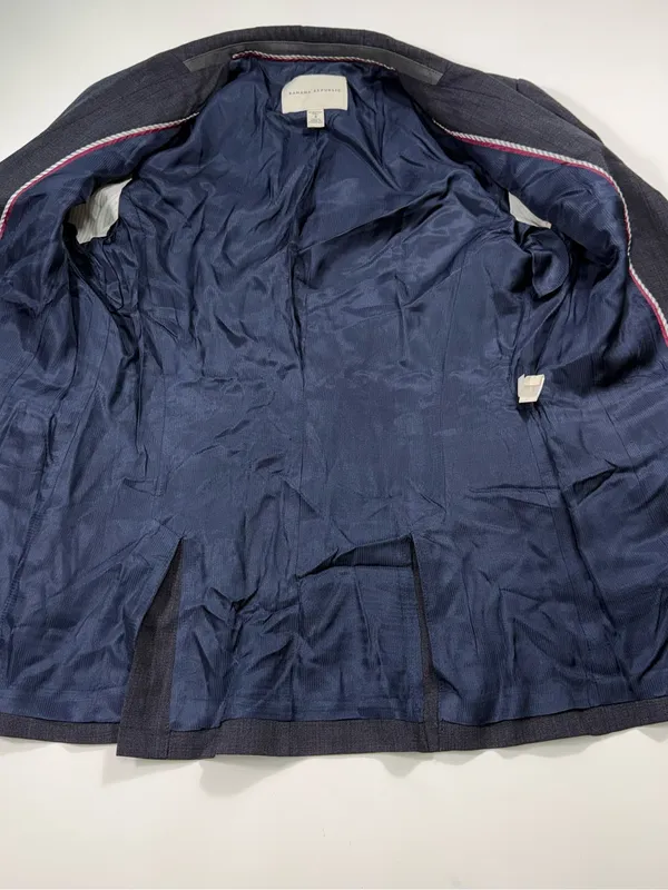 Banana Republic Dark Blue Tailored Blazer Size 8 - Image 5
