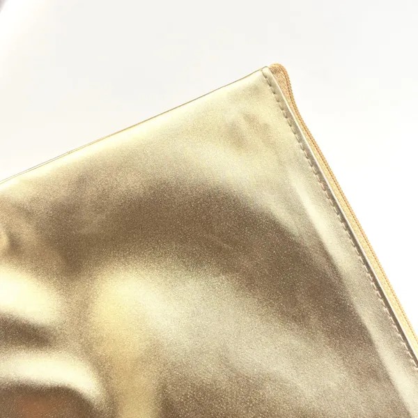 Vintage‎ Mary Kay Makeup Bag Pouch Gold Metallic Glam Travel Cosmetic 90s NEW - Image 10