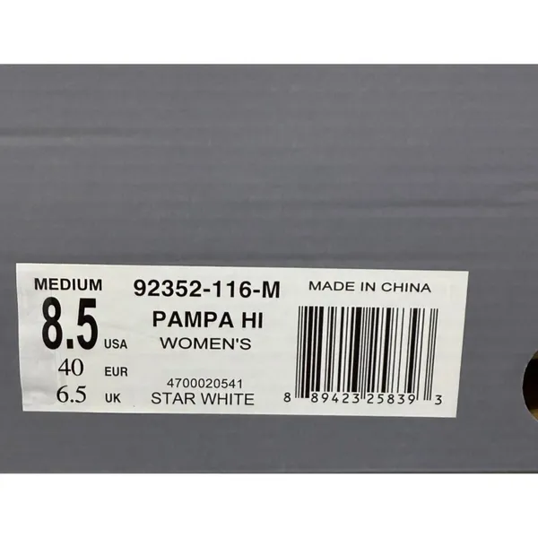 Palladium Pampa Hi Women’s Canvas Boots White Size 8.5M 92352-116-M - Image 15